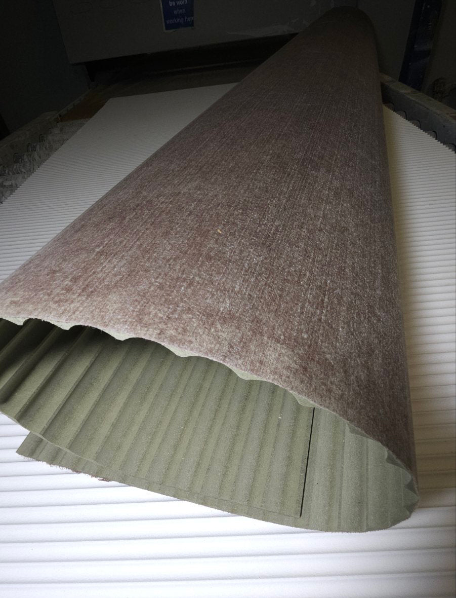 Flexible Fluted MDF Wall Panels with Fleece Backing Flexible Fluted MDF Wall Panels with Fleece Backing
